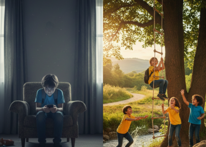 Adventure Activities vs Mobile Addiction in Kids A Healthy Way to Reconnect Children with Real Life