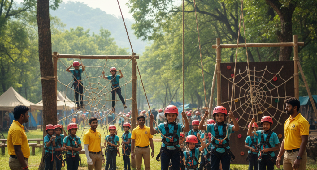 India’s Best Adventure Company for School Adventure Camps