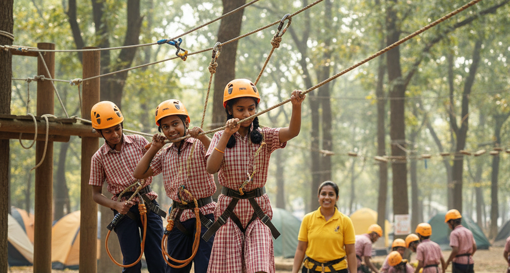 India’s Best Adventure Company for School Adventure Camps