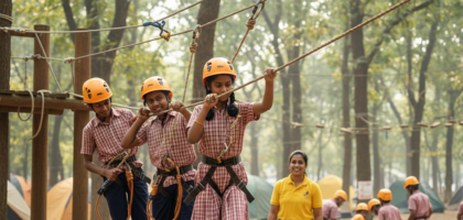 India’s Best Adventure Company for School Adventure Camps