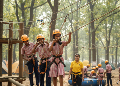 India’s Best Adventure Company for School Adventure Camps