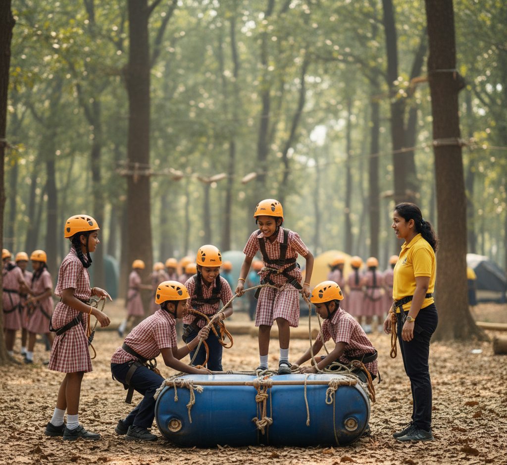 India’s Best Adventure Company for School Adventure Camps
