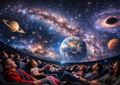 Digital Dome Planetarium in India