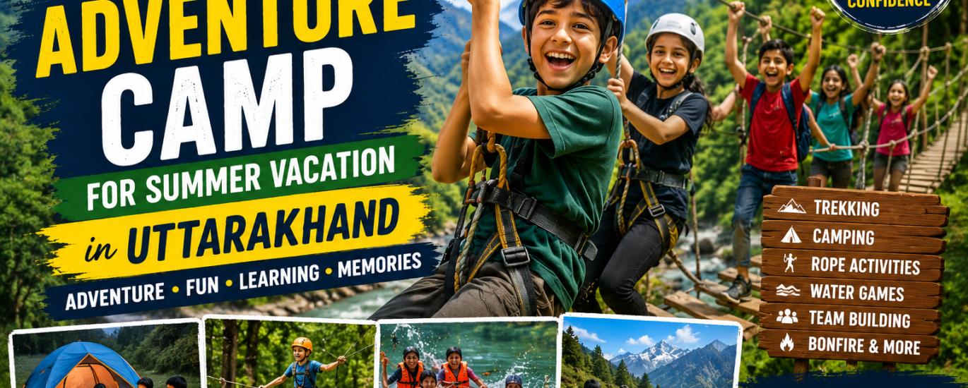 Best Adventure Camp for Summer Vacation in Uttarakhand