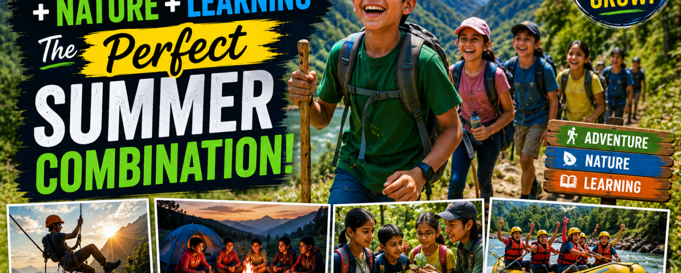 Adventure + Nature + Learning The Perfect Summer Combination