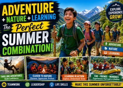 Adventure + Nature + Learning The Perfect Summer Combination