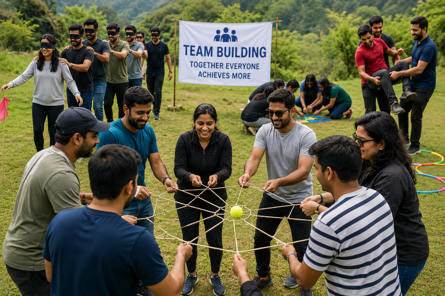 Outdoor Team Building Games